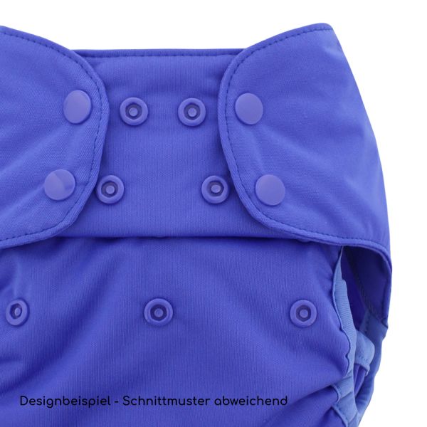 Blueberry - Simplex Newborn (AIO) - Bio-Baumwolle (GOTS) - "Marina" (Blau)