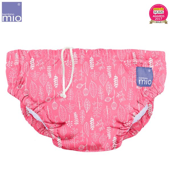 Bambino Mio - waschbare Schwimmwindel - Pink Petal (S-XL)