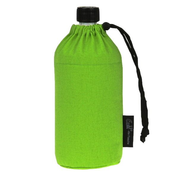 Emil die Flasche (600ml) - Komplettset (Bio-Baumwolle-Überzug) - Grün