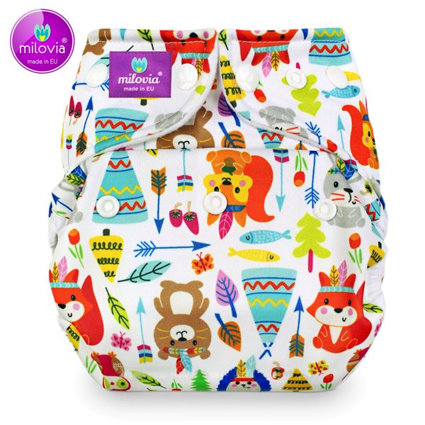 Milovia - Coolmax Pocketwindel (One Size) - Tipi Friends