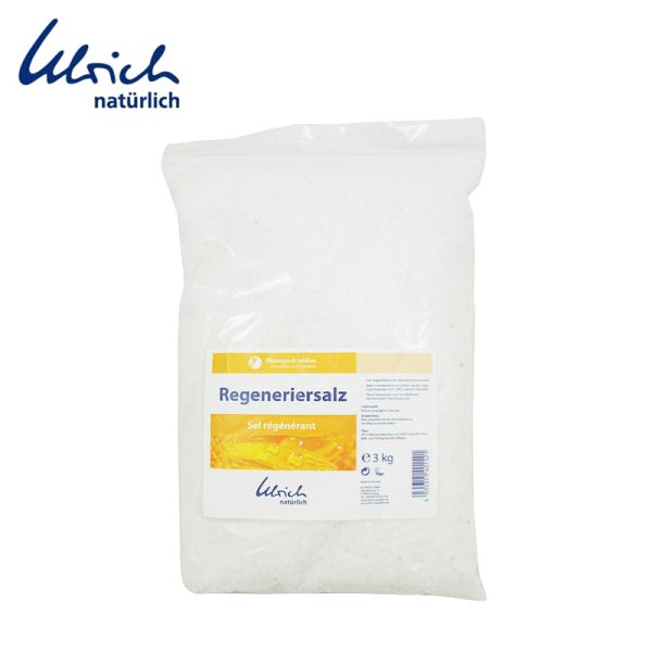 Ulrich natürlich - Regeneriersalz - 3kg Nachfüllbeutel