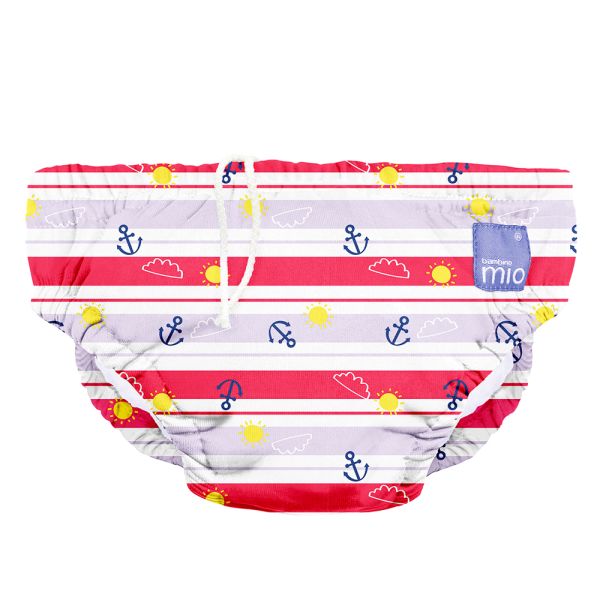 Bambino Mio - waschbare Schwimmwindel - Anchors Away (S-XL)