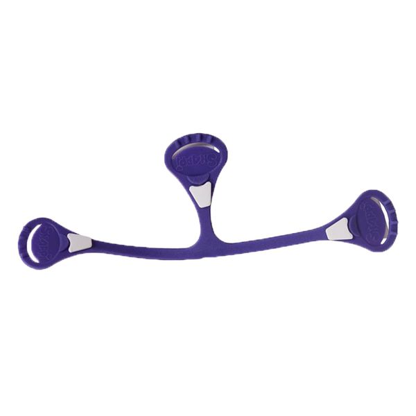 Snappi - Windelklammer für Prefolds / Mullwindeln - Größe 1 - (1 Stück) - Lila (Purple)