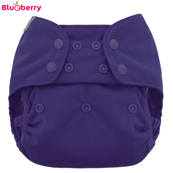 Blueberry - Capri 2.0 Überhose (Prefold) - doppelte Beinbündchen - Dunkelblau (Navy)