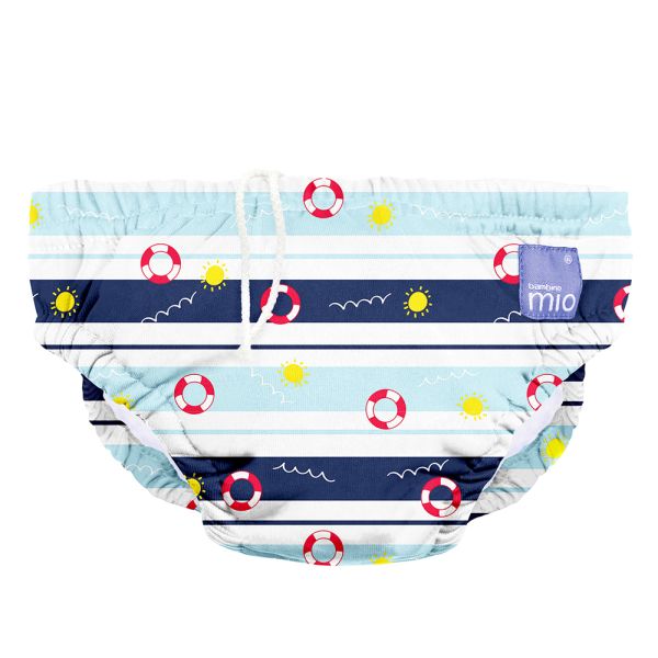 Bambino Mio - waschbare Schwimmwindel - All Aboard (S-XL)