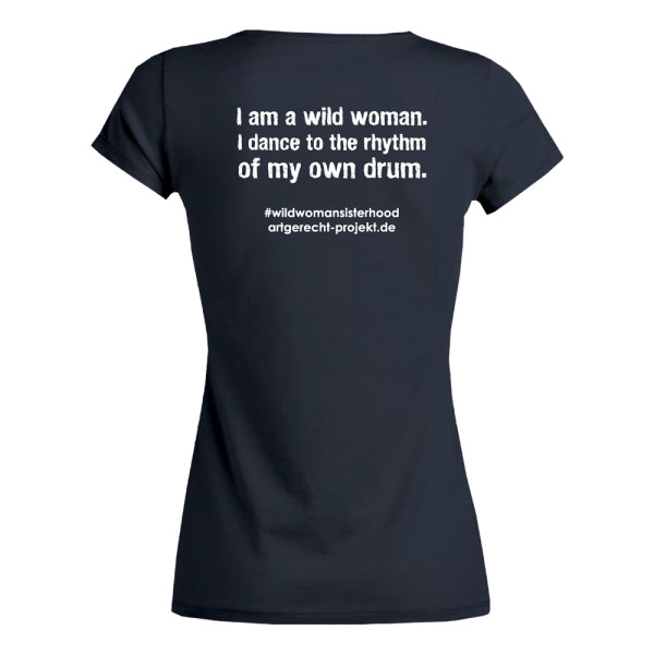 artgerecht - T-Shirt (Damen - S bis 2XL) - "Wild Woman"