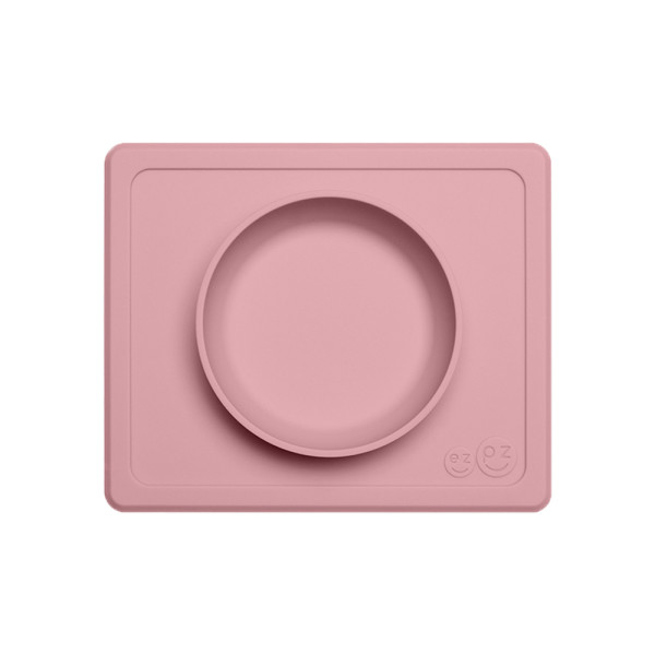 EZPZ - "Mini Bowl" - 100% Silikon (Rutschfeste Schüssel) Rosé