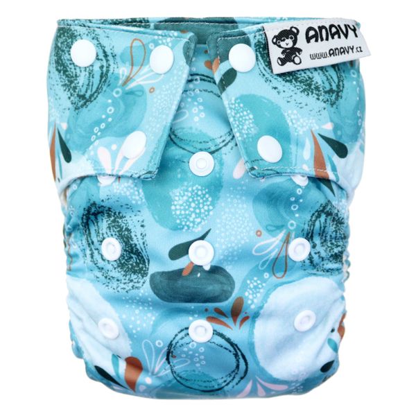 Anavy - Organic All-in-One Stoffwindel - Sparkle - One Size (4-17 kg)
