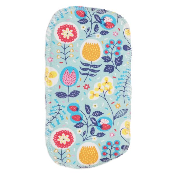 Anavy - Feuchttücher (Waschlappen) - 20x12cm - Blue Flowers - (1 Stück)