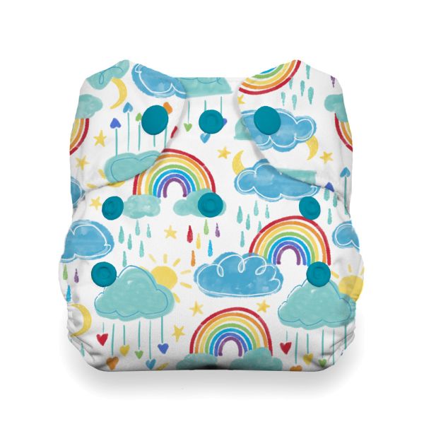 Thirsties - Natural AIO - Newborn (2-6 kg) - Rainbow