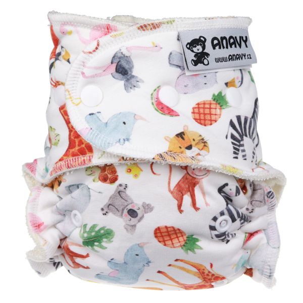 One Size Anavy H/öschenwindeln Rehkitz 3,5-15 kg Gr/ö/ße Klettverschluss