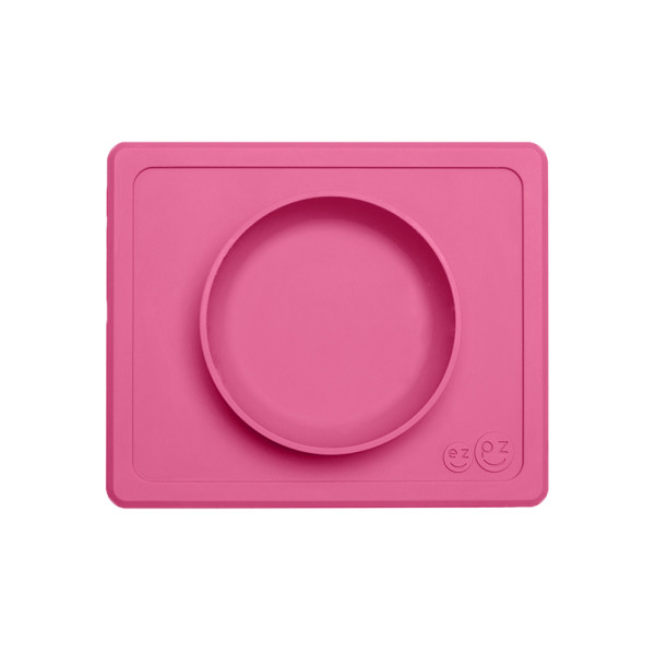 EZPZ - "Mini Bowl" - 100% Silikon (Rutschfeste Schüssel) Pink