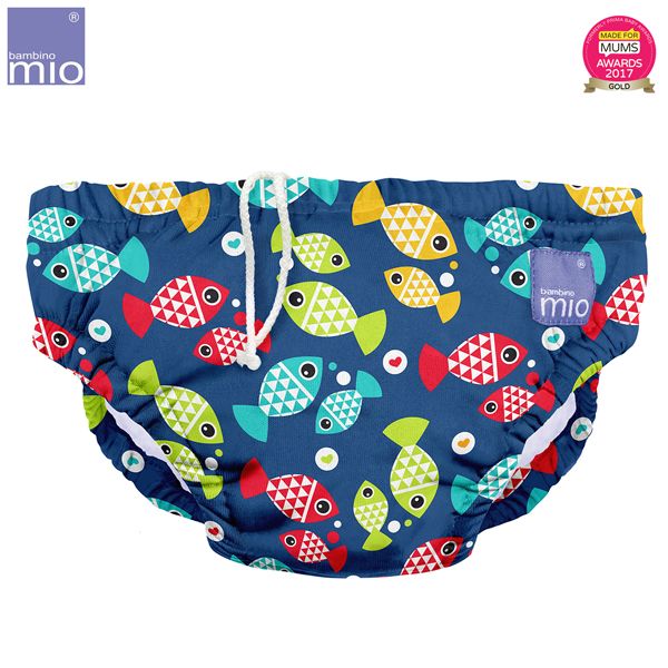 Bambino Mio - waschbare Schwimmwindel - Aquarium (S-XL)