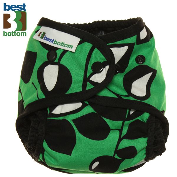 Best Bottom - Überhose (SIO) One Size (3-16 kg) - Baumwolle - Leaf