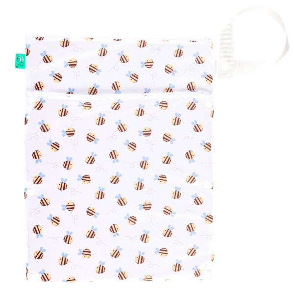 TotsBots - doppelter Wetbag mit Trockenfach Gr. M (38x30 cm)