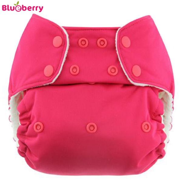 Blueberry - Simplex OneSize (AIO) - Bio-Baumwolle - Pink (Raspberry)