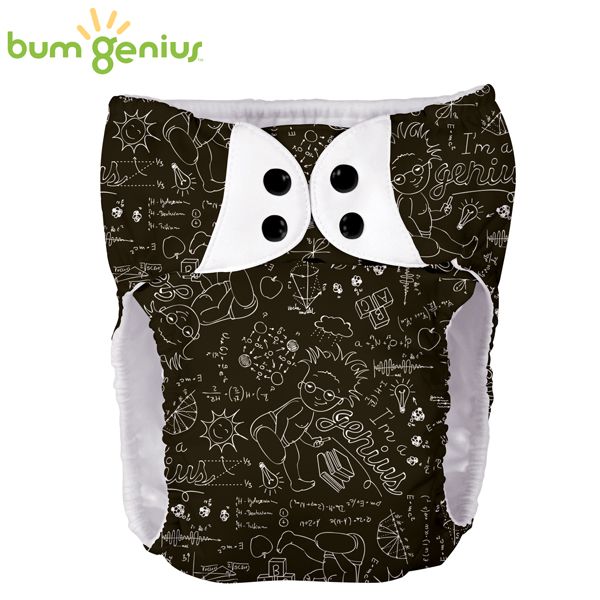 BumGenius XXXL-Pocketwindel - BIGGER (32-55 kg) - Albert (Muster)