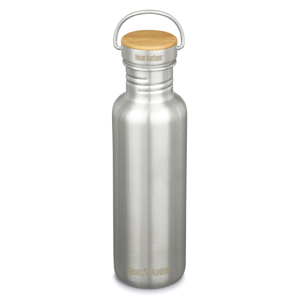 Klean Kanteen - Reflect - 27oz Edelstahl Trinkflasche (800 ml) - Modell 2021 - Bambusverschluss