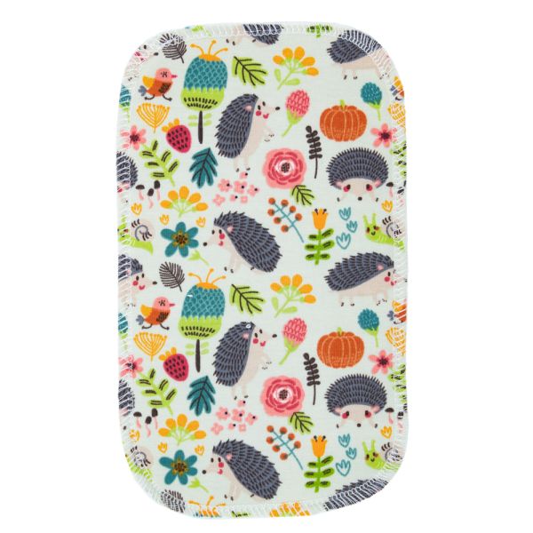 Anavy - Feuchttücher (Waschlappen) - 20x12cm - Igel im Garten - (1 Stück)
