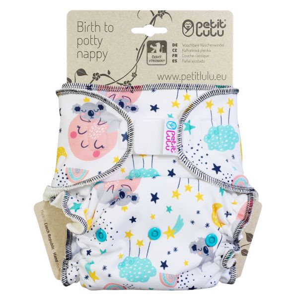 Petit Lulu - Höschenwindel "Classic" - One Size (5-16 kg) mit Einlage & Fleece