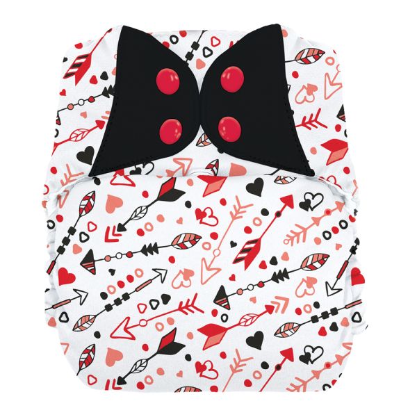 BumGenius XXL-Pocketwindel - BIG (16-32 kg) - Be Mine (Muster)