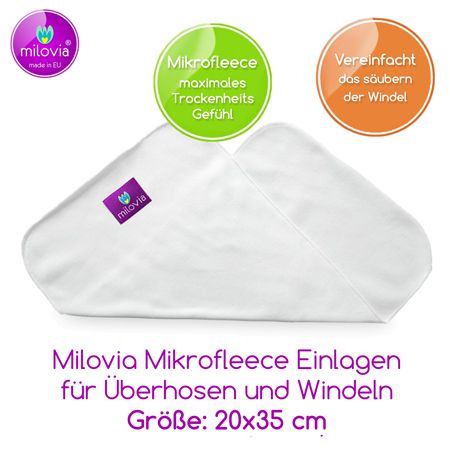 Milovia "Stay-Dry" Fleece Einlagen (1 Stk.)