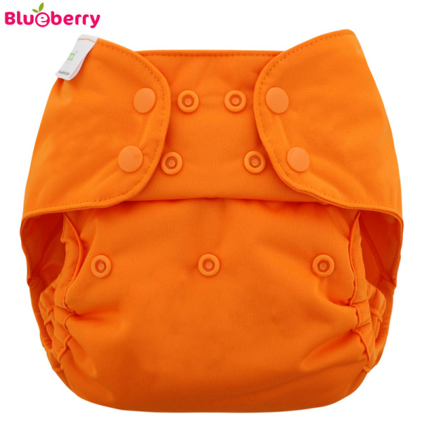 Blueberry - Capri 2.0 Überhose (Prefold) - doppelte Beinbündchen - Orange