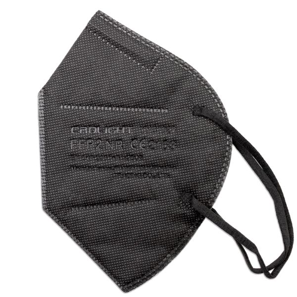 Musk - FFP2 Meltdown Atemschutz Maske CE 2163 (5 lagig) - Schwarz