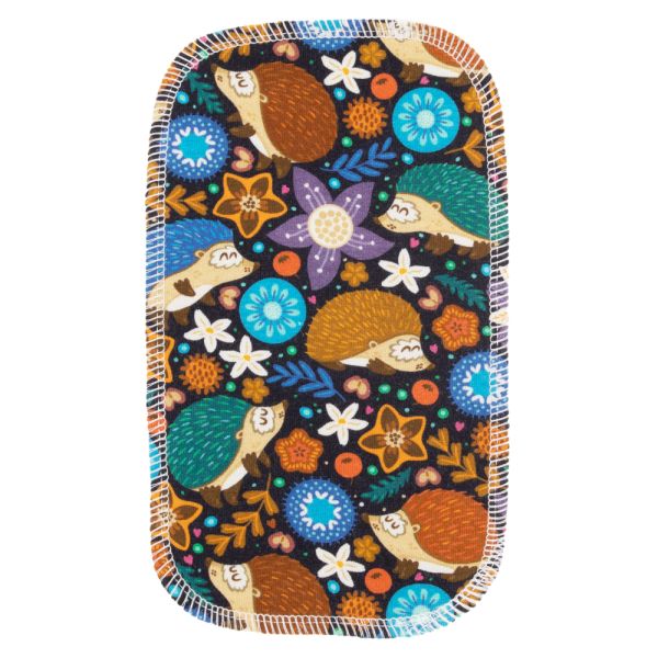Anavy - Feuchttücher (Waschlappen) - 20x12cm - Igel (Dunkelblau) - (1 Stück)