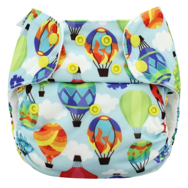 Blueberry - Simplex OneSize (AIO) - Bio-Baumwolle (GOTS) - Balloons