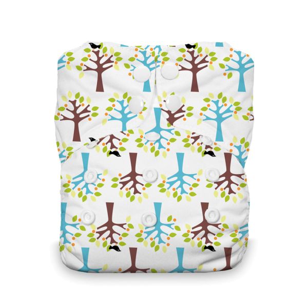 Thirsties - Natural AIO - One Size (4-18 kg) - Blackbird