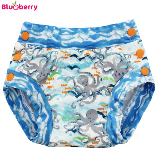 Blueberry Freestyle 2.0 Schwimmwindel - Octopus