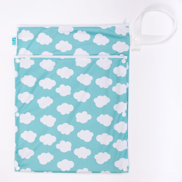 TotsBots - doppelter Wetbag mit Trockenfach Gr. M (38x30 cm)