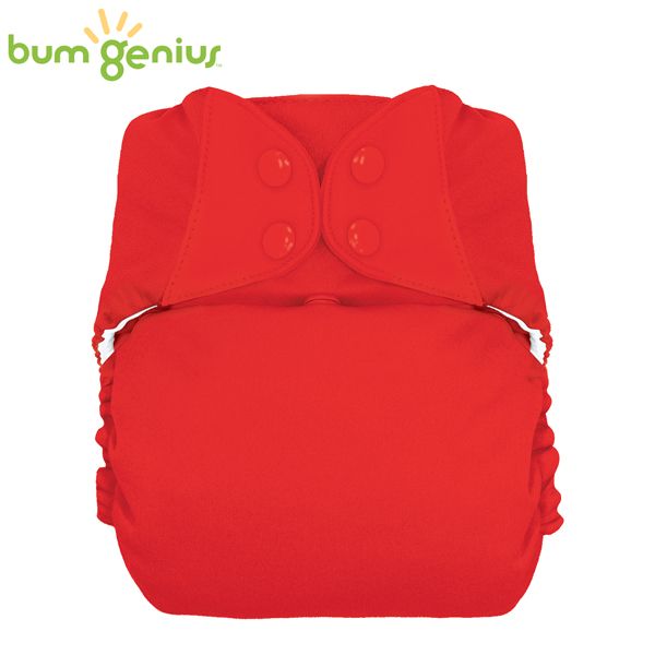 BumGenius XXL-Pocketwindel - BIG (16-32 kg) - Pepper (Rot)