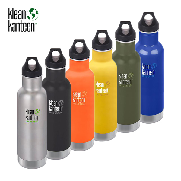 Klean Kanteen Classic Vacuum Ins.Flasche 592 ml LoopCap Thermoflasche div.Farben 