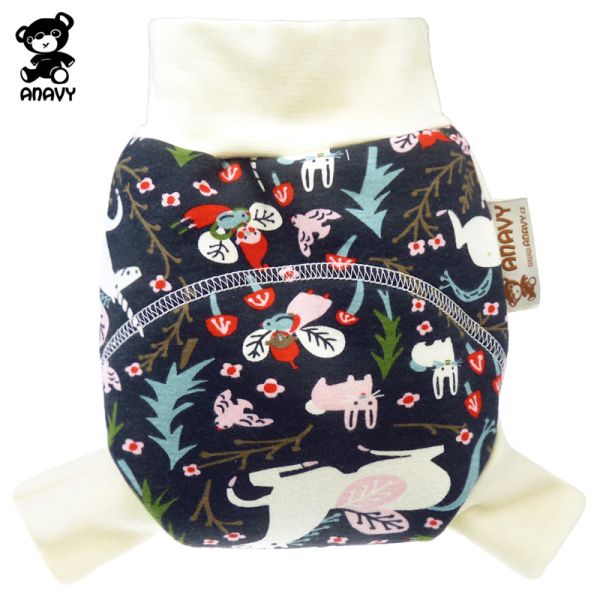Anavy Wollschlupfhose - Unicorns - Merino (kbT) & Baumwolle (L, XL, XXL)