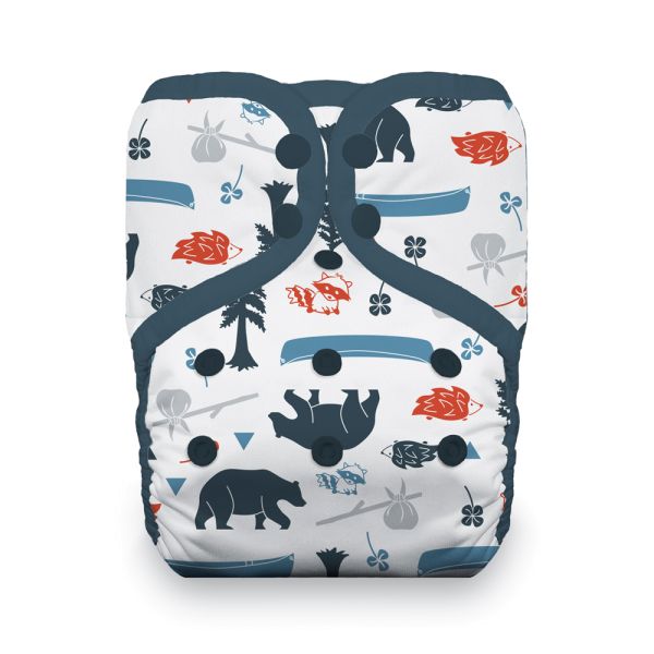 Thirsties - Natural Pocketwindel - One Size (4-18 kg) - Adventure Trail