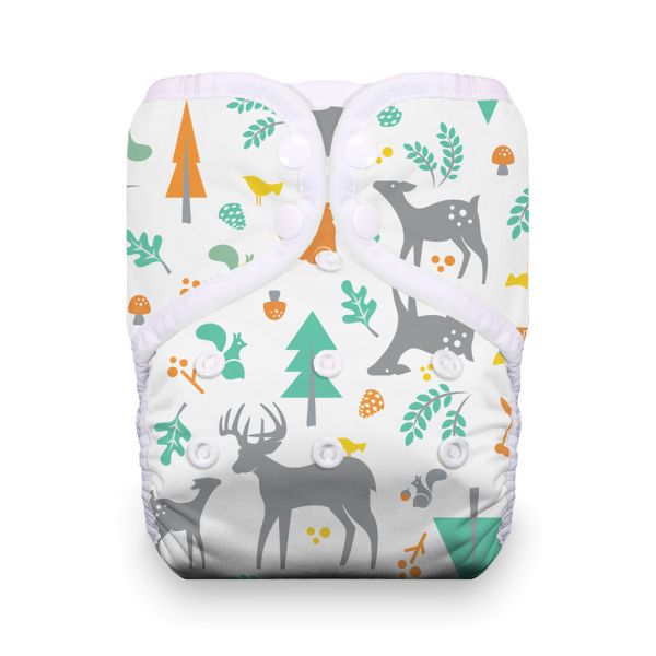 Thirsties - Natural Pocketwindel - One Size (4-18 kg) - Woodland