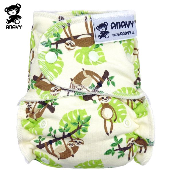 One Size Anavy H/öschenwindeln Rehkitz 3,5-15 kg Gr/ö/ße Klettverschluss