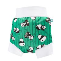 Little Clouds - Überhose V2 (Schlupfhose) - Bambus Panda