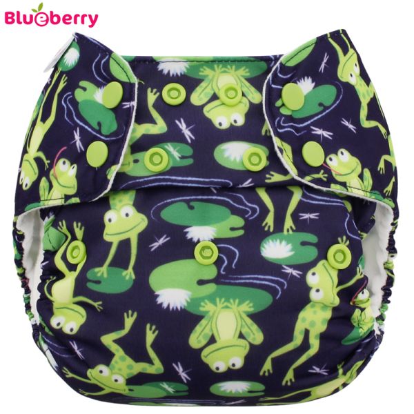 Blueberry - Simplex OneSize (AIO) - Bio-Baumwolle - Froggies