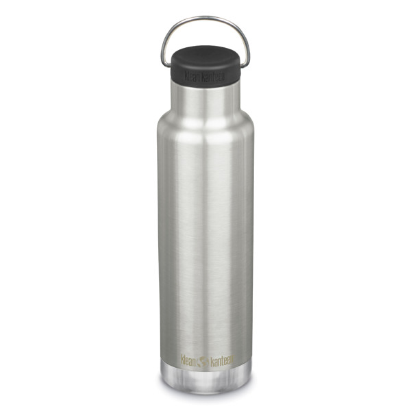 Klean Kanteen - Iso Classic - 20oz-Flasche (592 ml) - Modell 2021 - Loop Cap - Metallbügel